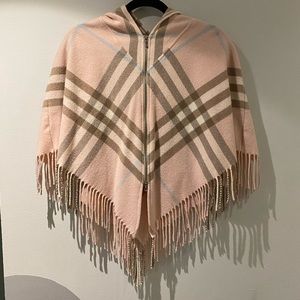 Burberry Hooded Poncho